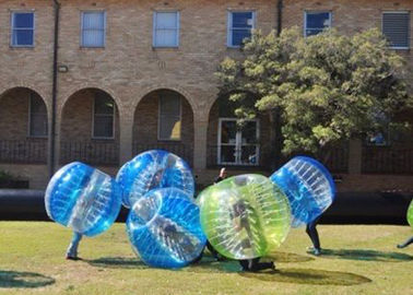 Aufblasbare Spielwaren-im Freien menschlicher aufblasbarer Stoßblasen-Ball Tpu/PVC 1.5m für Erwachsenen