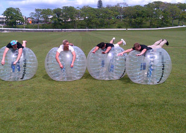 Aufblasbarer Spielwaren 0.8mm Bunmper-Ball-Körper Zorb-Ball Luft PVCs 1.5m im Freien für Erwachsenen