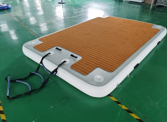 Kundenspezifisches aufblasbares Pool-Float-Matratzen-Dock-Drop-Stitch