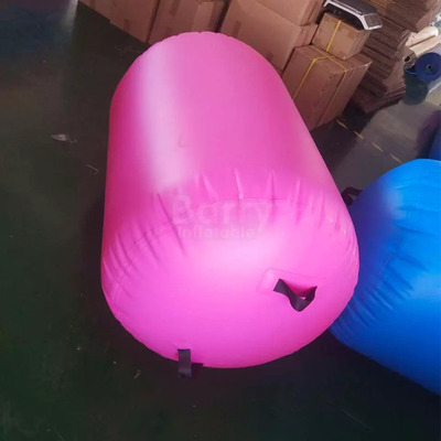 75cm 90cm Durchmesser Aufblasbares Luftrollenfass Leicht zu bewegen Rosa Farbe