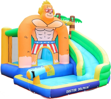 Dia Doktor-Dolphin Inflatable Water für Kleinkind-Wasser-Schlag-Haus mit Spritzen-Pool