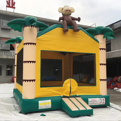 Kleines PVC aufblasbarer Jumper Bouncer Commercial Jumping House 4x4m