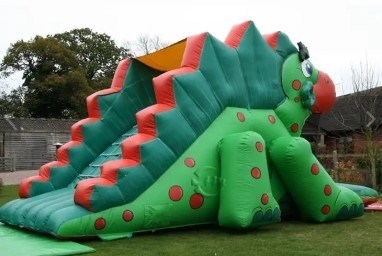 Aufblasbare Wasserrutschen Dinosaurier Sprunghaus für Kinder
