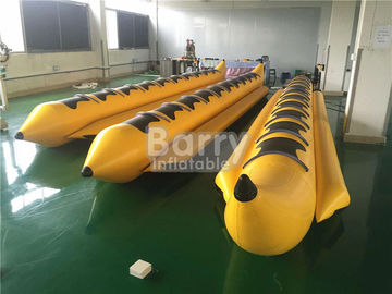 Sitzaufblasbares Spielzeug-Boots-Wasser-Spiel-Bananen-Boots-aufblasbares Wasser-Spielzeug des Gelb-8