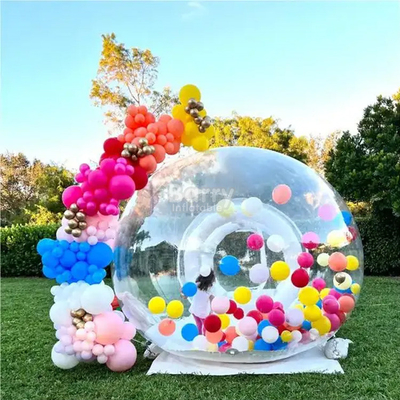 Tragbares aufblasbare Zelt klar aufblasbare Ballonkuppel klares Blasentent mit BSCI-Authentifizierung