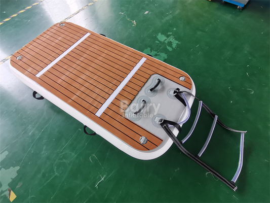 Einfache Installation Private kleine aufblasbare Jet Ski Schwimmbad für Boot