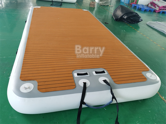 Schwimmende Jetski Docks Yacht Pontoon Aufblasplattform Aufblasbare Yacht Dock für Wasser