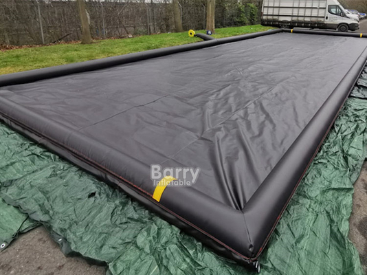 Autowasserbehälter Mat leicht sauber PVC aufblasbare Waschkissen Reinigungsmatte für Auto
