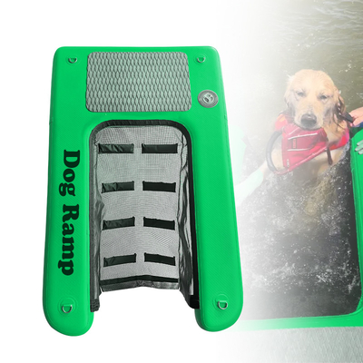 Nicht rutschfähige aufblasbare Hundebahn für Welpen Leichtgewicht schwimmende aufblasbare Wasserbahn für Hunde für große Haustiere