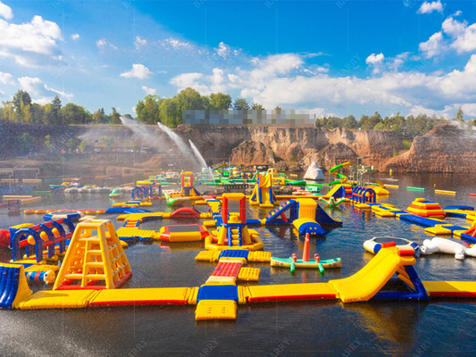 PVC-Floating-Aquapark für Schwimmbäder