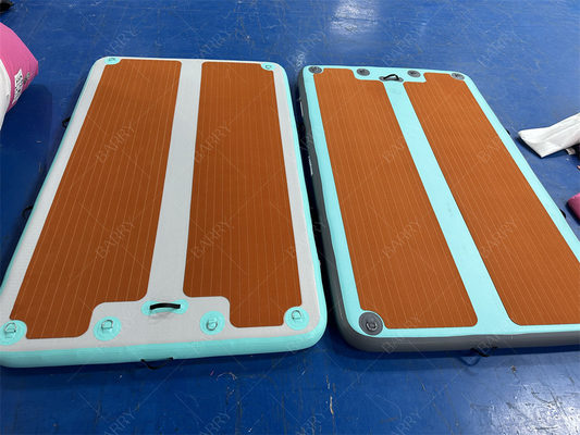 3×1.8x0.15m individuell angepasste Größe Farbe verfügbar aufblasbares schwimmendes Dock für Yacht Freizeit