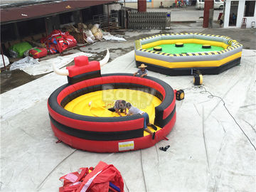Professionelles aufblasbares Sportspiel-Rodeo Stier/aufblasbarer Stier-Reitring
