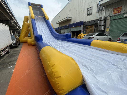 Kommerzielle riesige aufblasbare Wasserrutsche 30x10,6m PVC für Themenparks