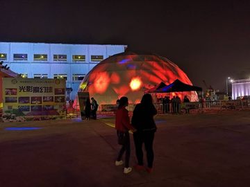 Ausstellungs-Luft-festes aufblasbares Ereignis-Zelt für Stand, aufblasbares LED-Zelt
