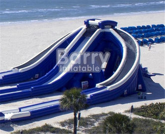 Trockene Wasserrutsche lustige des große Höhe-Spiel-riesige aufblasbare Dia-/PVC für Kinder