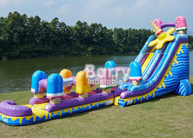 24 Dia des FT-Wassereis-Beleg-N, größte aufblasbare Wasserrutsche für Spielplatz