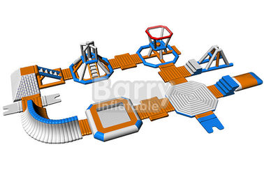 Sommer-Wasser-Sport-Spiel-nimmt aufblasbarer Wasser-Park/dauerhafter Wasser-Park Zuflucht