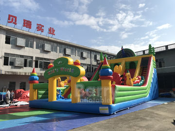 Handelspfau-aufblasbarer Spielplatz für Kinder/aufblasbaren Trampoline-Freizeitpark