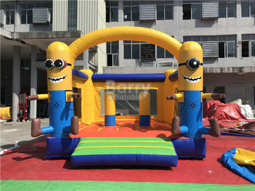 Kommerzielles aufblasbares Günstlings-Schlag-Haus für Freigabe, aufblasbare Prahler-Trampoline