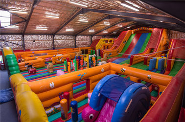 Aufprallen des aufblasbaren Kleinkind-Spielplatzes, Spaß-Stadt-Spielplatz-Vergnügungspark