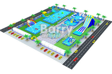 Riesiger aufblasbarer Vergnügungspark-Land-Grundwasser-Park-Erbauer Barry