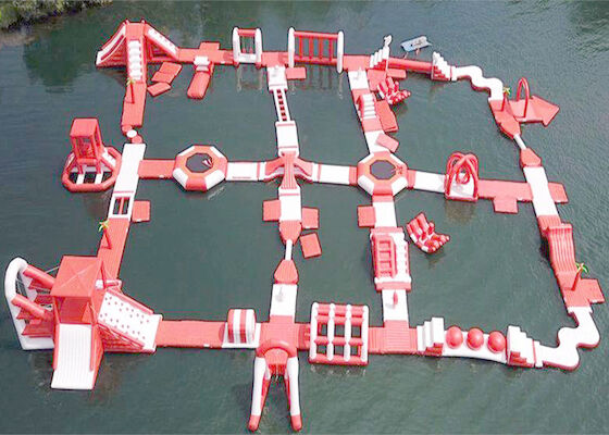 Erwachsen-aufblasbares Seesich hin- und herbewegender Wasser-Park/aufblasbare Wasser-Spielgeräte