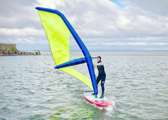 Professionelleaufblasbare schlürfen Segel Windsurf Radschaufel