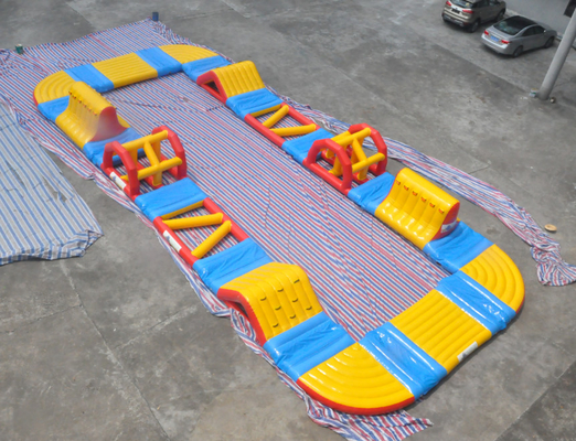 20x18meter, das aufblasbare Wasser-Park-Hindernisläufe Aquapark aufblasbare schwimmt