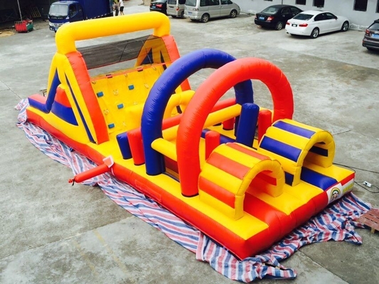 10x4x3.5m aufblasbares Hindernislauf-Vergnügungspark-Kinderprahler-Schloss