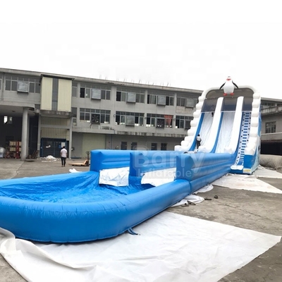 Kundenspezifischer Planen-Beleg-im Freien aufblasbare Wasserrutsche für Erwachsenen