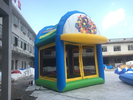Wasserdichte Hutstumpen-Mädchen prallen Haus-Prahler 6*5*5m auf