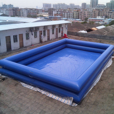 Vergnügungspark-Planen-explodieren tragbares Wasser-Pool-Rechteck Pool
