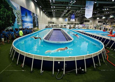 Lustig über Grundmetall gestaltete Stahlrahmen-Swimmingpool der Schwimmbad-/10ft