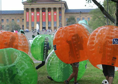 Mensch sortierte verrückte Fußball-Blase/menschlichen aufblasbaren Stoßblasen-Ball