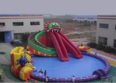 Lustige Kinderaufblasbarer Wasser-Park, aufblasbarer sich hin- und herbewegender Wasser-Park-Spielplatz