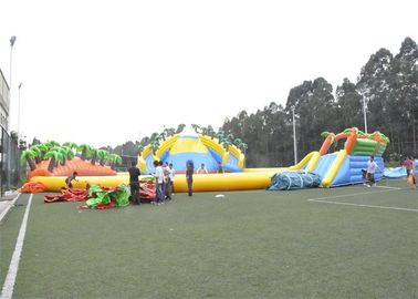 Wasserdichtes Handelswasser-aufblasbarer Freizeitpark mit Plato PVC-Plane