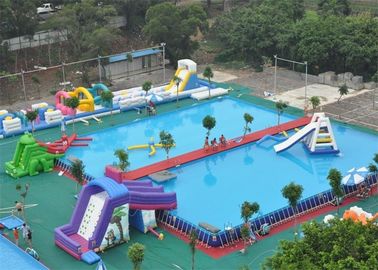 Dauerhafter aufblasbarer Aqua-Park/Wasser-Park projektiert für aufblasbare Spiele