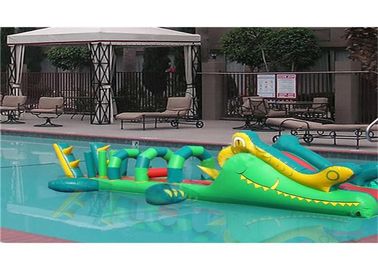 Aufblasbare Spielwaren im Freien, die Explosions-Hindernislauf für Wasser-Park schwimmen