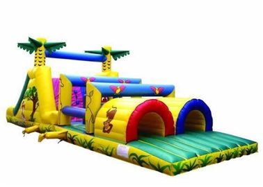 Bunter aufblasbarer Dschungel-Hindernislauf/Kleinkind-Hindernislauf für Kinder
