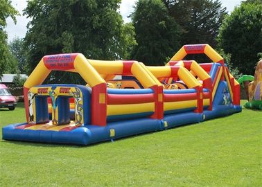 Wasserdichter PVC-Hinterhof-erwachsener aufblasbarer Hindernislauf mit EN14960