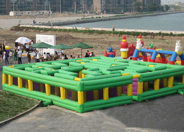 Riesige aufblasbare wechselwirkende Spiele/Vergnügungspark-aufblasbares Labyrinth
