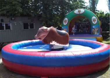 Verrückte lustige aufblasbare wechselwirkende Spiel-mechanisches Stier-Rodeo für Park