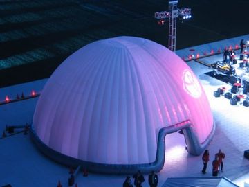 UV-Beständigkeits-Beleuchtungs-Hauben-Partei-aufblasbares Zelt für Stadiums-Abdeckung 30m