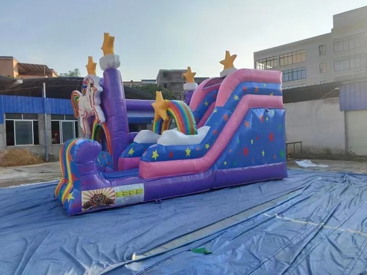 Kinderwerbungs-aufblasbares aufprallendes Schloss Paly-Park-Dia