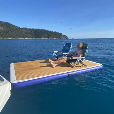 Schwimmdock-Tropfen-Stich PVC-Ozean-Flöße und Flösse Soems aufblasbare