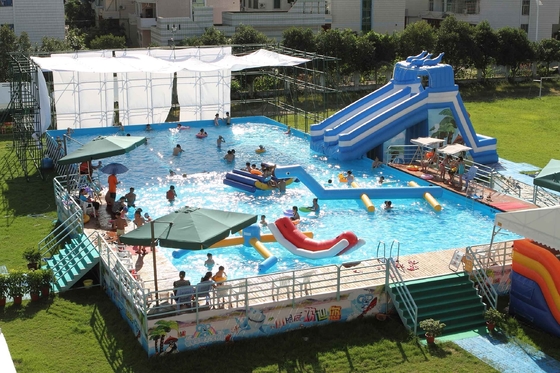 Berufsstahlrahmen-Swimmingpool für Wasser-Beweis im Freien